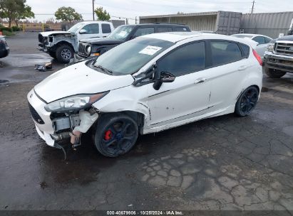 2017 FORD FIESTA ST White  Gasoline 3FADP4GX6HM100061 photo #3