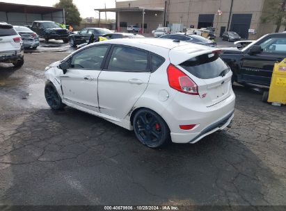 2017 FORD FIESTA ST White  Gasoline 3FADP4GX6HM100061 photo #4