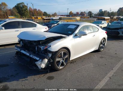 2017 LEXUS RC 200T White  Gasoline JTHHA5BCXH5006714 photo #3