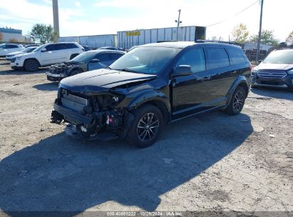 2017 DODGE JOURNEY SE Black  Gasoline 3C4PDCAB5HT683073 photo #3