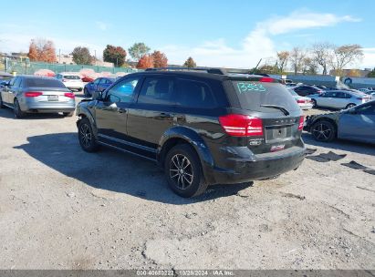 2017 DODGE JOURNEY SE Black  Gasoline 3C4PDCAB5HT683073 photo #4