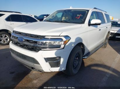 2022 FORD EXPEDITION LIMITED MAX White  Gasoline 1FMJK1KTXNEA58019 photo #3