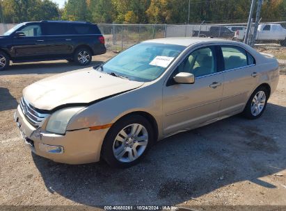 2007 FORD FUSION SEL Tan  Gasoline 3FAHP08117R185428 photo #3