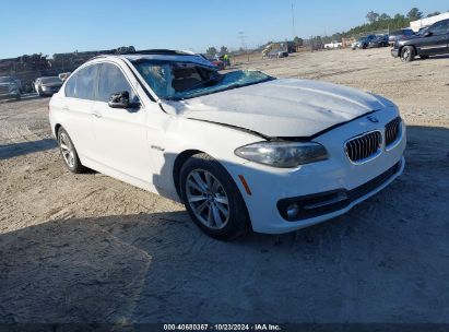 2016 BMW 528I White  Gasoline WBA5A5C59GG348305 photo #1