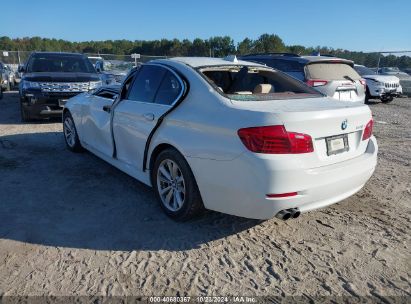 2016 BMW 528I White  Gasoline WBA5A5C59GG348305 photo #4