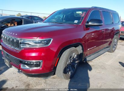 2023 JEEP WAGONEER SERIES III 4X4 Maroon  Gasoline 1C4SJVDP0PS550713 photo #3