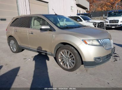 2011 LINCOLN MKX Gold  Gasoline 2LMDJ8JK4BBJ30300 photo #1