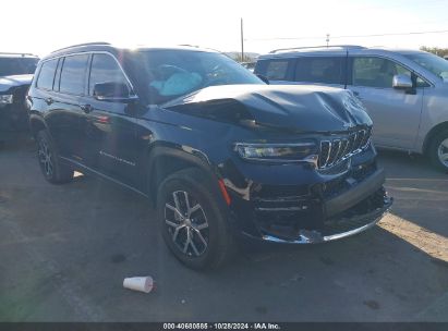 2024 JEEP GRAND CHEROKEE L LIMITED 4X4 Black  Gasoline 1C4RJKBG8R8553312 photo #1