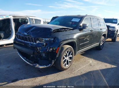 2024 JEEP GRAND CHEROKEE L LIMITED 4X4 Black  Gasoline 1C4RJKBG8R8553312 photo #3