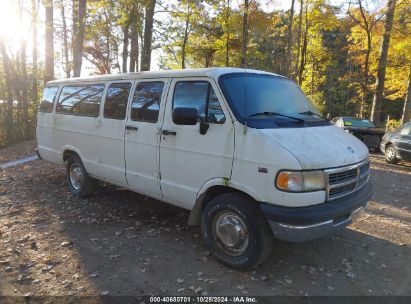 1995 DODGE RAM WAGON B3500 White  Gasoline 2B5WB35Z1SK568958 photo #1