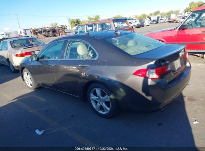 2009 ACURA TSX Blue  Gasoline JH4CU26669C023530 photo #4