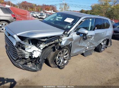 2024 TOYOTA GRAND HIGHLANDER LIMITED Silver  Gasoline 5TDAAAB57RS029375 photo #3