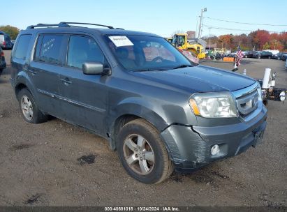 2009 HONDA PILOT EX-L Gray  Gasoline 5FNYF48649B017805 photo #1