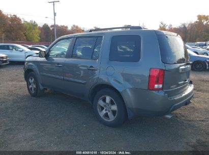 2009 HONDA PILOT EX-L Gray  Gasoline 5FNYF48649B017805 photo #4