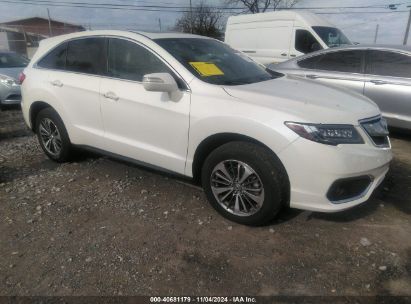 2018 ACURA RDX ADVANCE PACKAGE White  Gasoline 5J8TB4H73JL000270 photo #1