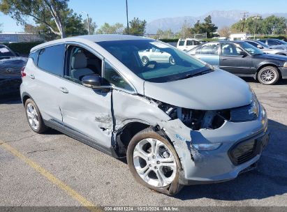 2021 CHEVROLET BOLT EV FWD LT Gray  Electric 1G1FY6S09M4104982 photo #1