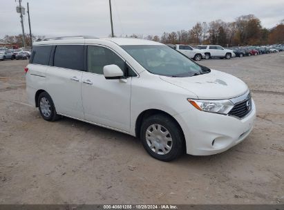 2012 NISSAN QUEST S White  Gasoline JN8AE2KP0C9045150 photo #1