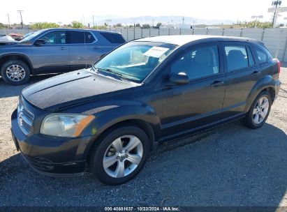 2010 DODGE CALIBER SXT Black  Gasoline 1B3CB4HA4AD661120 photo #3