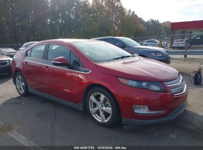 2013 CHEVROLET VOLT Red  Hybrid 1G1RF6E49DU117877 photo #1