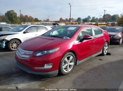 2013 CHEVROLET VOLT Red  Hybrid 1G1RF6E49DU117877 photo #3