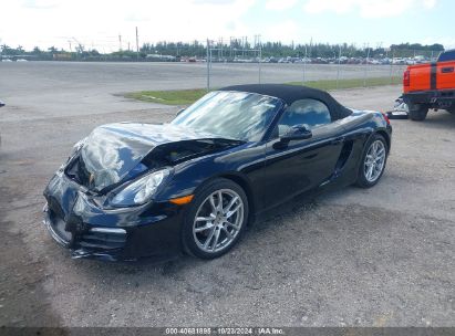 2013 PORSCHE BOXSTER Black  Gasoline WP0CA2A88DS113019 photo #3