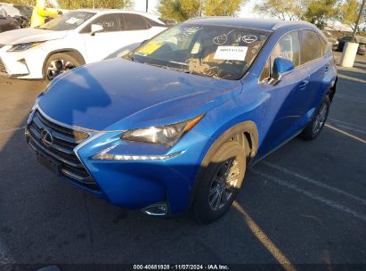 2016 LEXUS NX 200T Blue  Gasoline JTJYARBZ0G2034161 photo #3