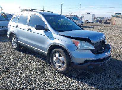 2009 HONDA CR-V LX Light Blue  Gasoline 5J6RE48379L051984 photo #1