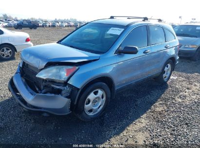 2009 HONDA CR-V LX Light Blue  Gasoline 5J6RE48379L051984 photo #3