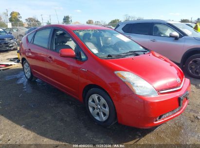 2006 TOYOTA PRIUS Red  Hybrid JTDKB20U367074269 photo #1