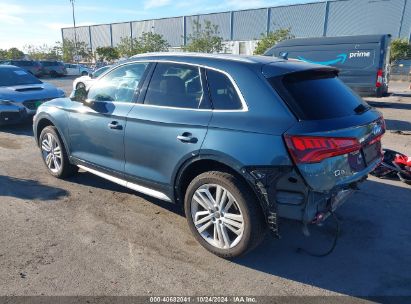 2018 AUDI Q5 2.0T PREMIUM/2.0T TECH PREMIUM Blue  Gasoline WA1BNAFY4J2127461 photo #4