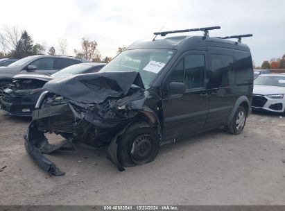 2013 FORD TRANSIT CONNECT XLT Black  Gasoline NM0LS6BN9DT163833 photo #3