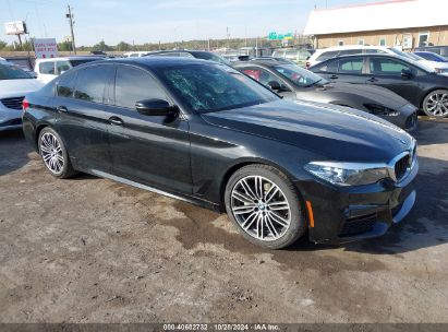 2019 BMW 530I Black  Gasoline WBAJA5C51KBX87325 photo #1