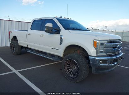 2019 FORD F-350 LARIAT White  Diesel 1FT8W3BT6KEC64954 photo #1