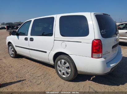 2008 CHEVROLET UPLANDER LS White  Flexible Fuel 1GNDV23W08D199707 photo #4