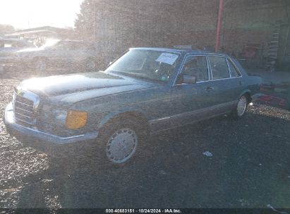 1986 MERCEDES-BENZ 560 SEL Green  Gasoline WDBCA39D6GA277627 photo #3