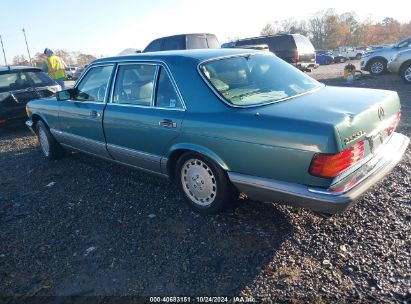 1986 MERCEDES-BENZ 560 SEL Green  Gasoline WDBCA39D6GA277627 photo #4