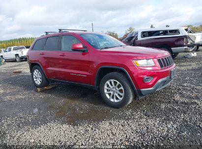 2015 JEEP GRAND CHEROKEE LAREDO Red  Flexible Fuel 4F4YR12D33TM06380 photo #1