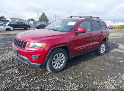 2015 JEEP GRAND CHEROKEE LAREDO Red  Flexible Fuel 4F4YR12D33TM06380 photo #3