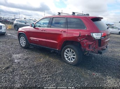 2015 JEEP GRAND CHEROKEE LAREDO Red  Flexible Fuel 4F4YR12D33TM06380 photo #4