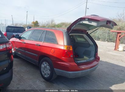 2007 CHRYSLER PACIFICA Burgundy  Gasoline 2A8GM48L17R202380 photo #4