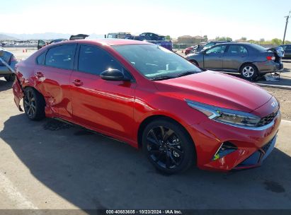 2024 KIA FORTE GT MANUAL Red  Gasoline 3KPF44AC9RE745560 photo #1