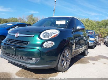 2014 FIAT 500L LOUNGE Green  Gasoline ZFBCFACH5EZ029731 photo #3