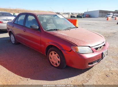 2001 MAZDA PROTEGE DX/LX Maroon  Gasoline JM1BJ222110441461 photo #1