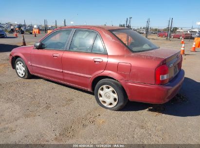 2001 MAZDA PROTEGE DX/LX Maroon  Gasoline JM1BJ222110441461 photo #4