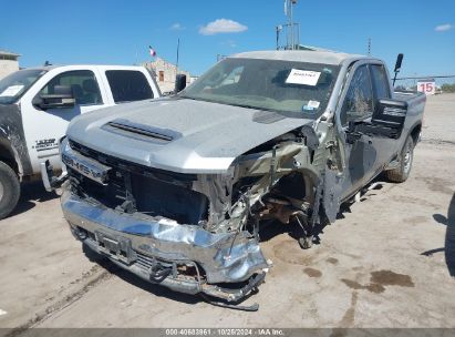 2023 CHEVROLET SILVERADO 2500HD 4WD  STANDARD BED LT Silver  Gasoline 1GC2YNE71PF213521 photo #3