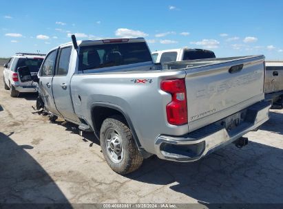 2023 CHEVROLET SILVERADO 2500HD 4WD  STANDARD BED LT Silver  Gasoline 1GC2YNE71PF213521 photo #4