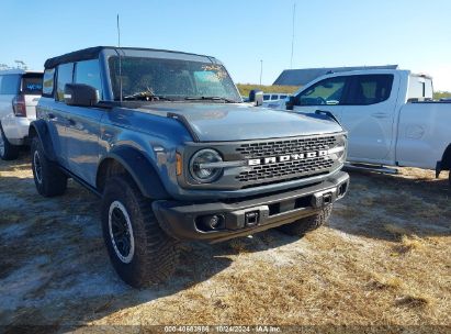 2023 FORD BRONCO BADLANDS Blue  Gasoline 1FMEE5DP3PLB83734 photo #1