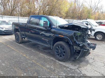 2024 GMC SIERRA 3500HD 4WD  STANDARD BED AT4 Black  Diesel 1GT49VEY2RF342949 photo #1