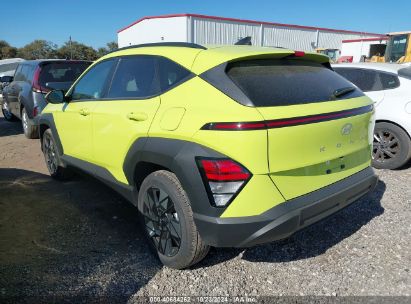 2024 HYUNDAI KONA SEL Yellow  Gasoline KM8HB3AB7RU170789 photo #4