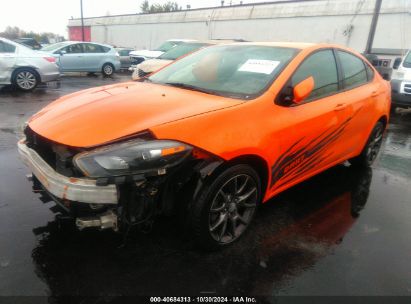 2013 DODGE DART SXT Orange  Gasoline 1C3CDFBA2DD295082 photo #3